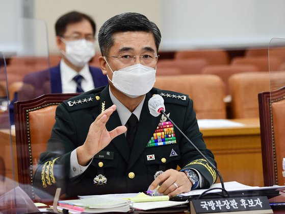 서욱, 한미일 안보 협력 강조하며 